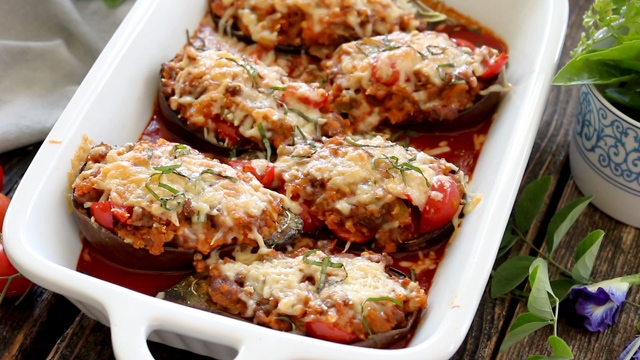 Baked Eggplant Parmesan