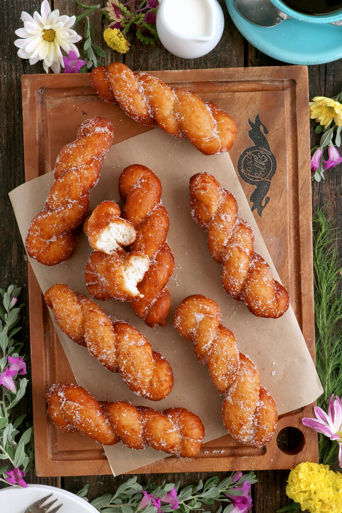 Filipino Twisted Fried Donuts