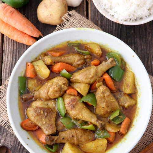 Chicken Curry with Coconut Milk