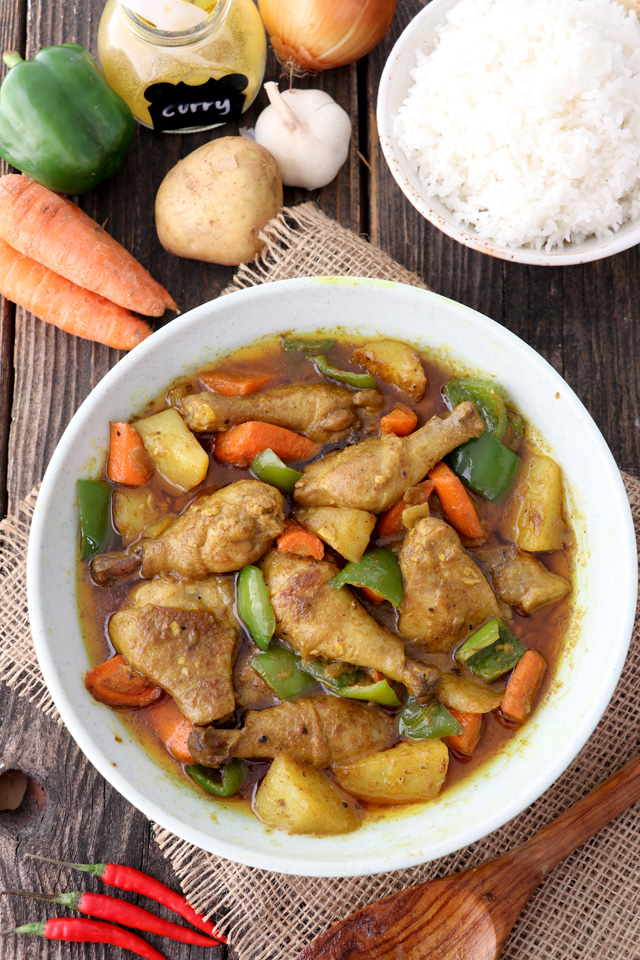 Chicken Curry with Coconut Milk