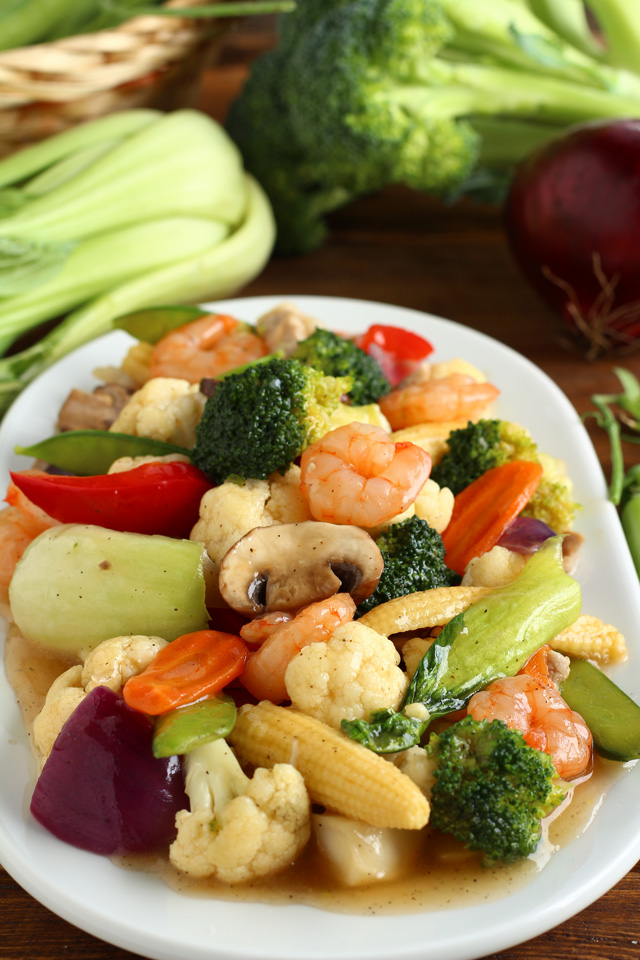 Chop Suey Recipe with shrimp