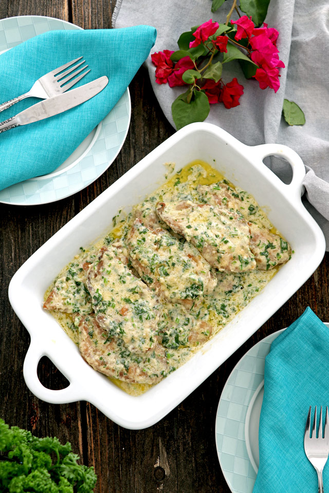 Creamy Cilantro Chicken Recipe