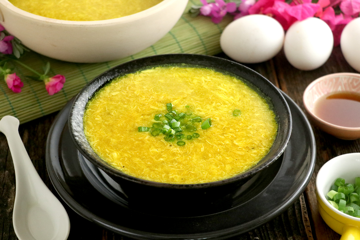 Simple Egg Drop Soup Recipe