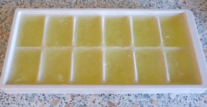 Egg white cubes