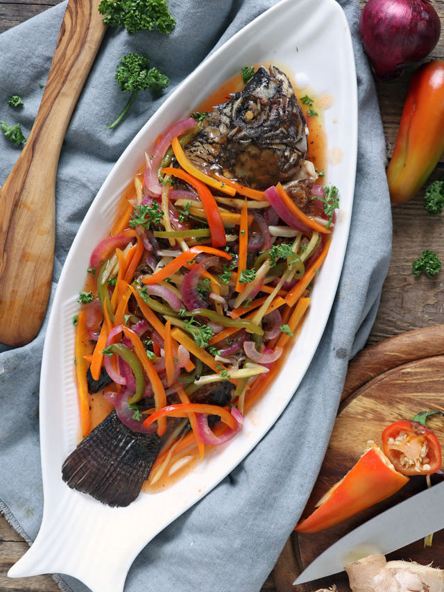 escabeche or sweet and sour fish