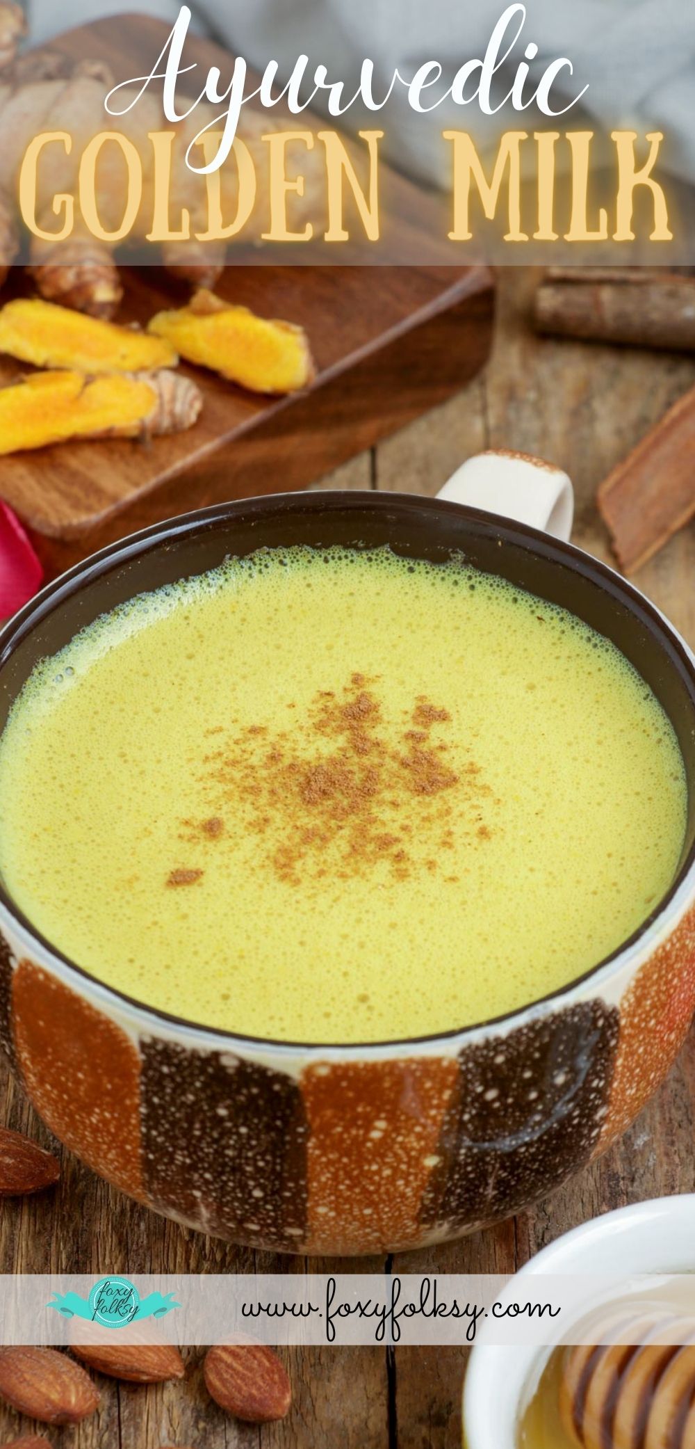 Easy and healthy Golden Milk recipe.