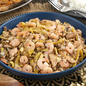 Kilawing Puso ng Saging with Shrimp is a hearty and healthy dish that the whole family will enjoy.