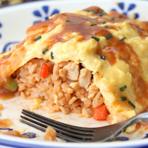 Japanese Omelette Rice