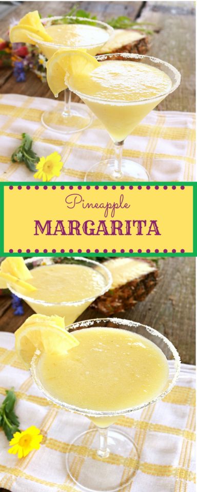 pineapple margarita pin