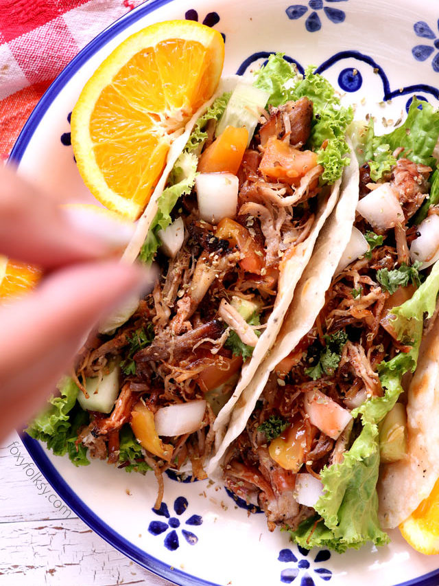 Pork Carnitas Tacos