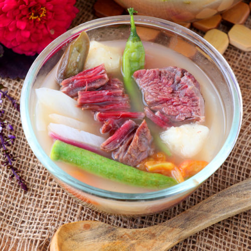 Sinigang Corned Beef recipe