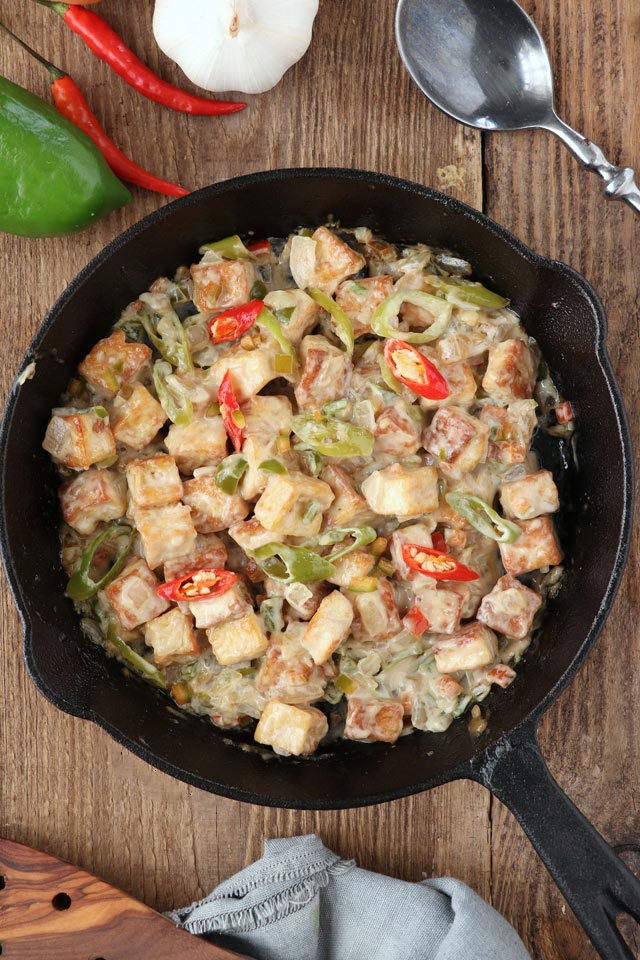 Sizzling Tofu ala Max's | Foxy Folksy