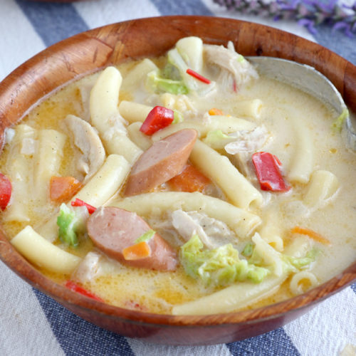 Creamy Sopas in a bowl