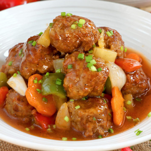 Sweet and Sour Meatballs