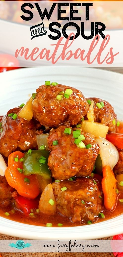 Sweet and Sour Meatballs